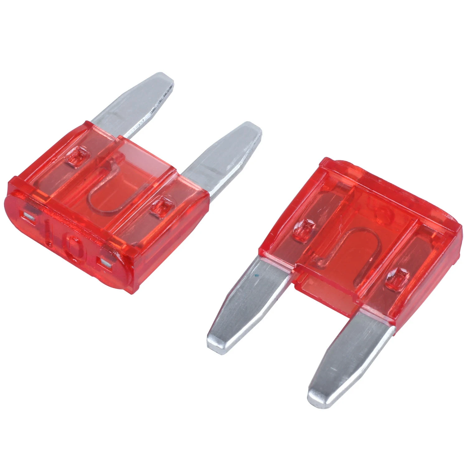 60PCS 10A Auto Mini Blade Fuses Red for Car car fuses kit