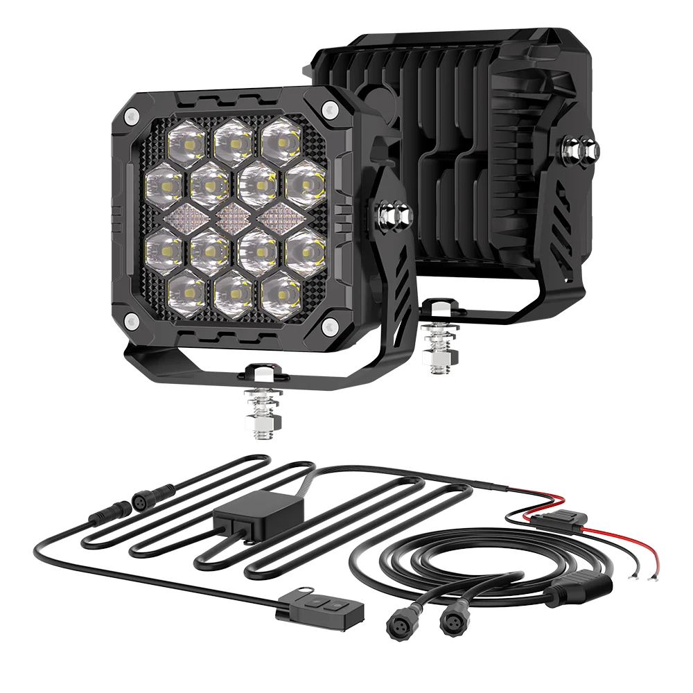 4Inch Auxiliary Auto Fog Light Work Fog Light Long Range Led Light Bar for Moto
