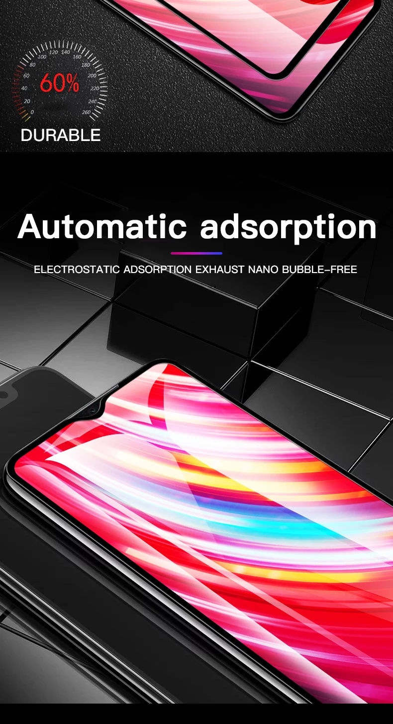 3PCS Gehärtetes Glas für Xiaomi Redmi Hinweis 14 13 12 11 Pro 11S 12S 5G Displayschutzfolie Für Redmi Hinweis 7 8 9 10 Pro 9S 10S 8T 9T – Detail 8