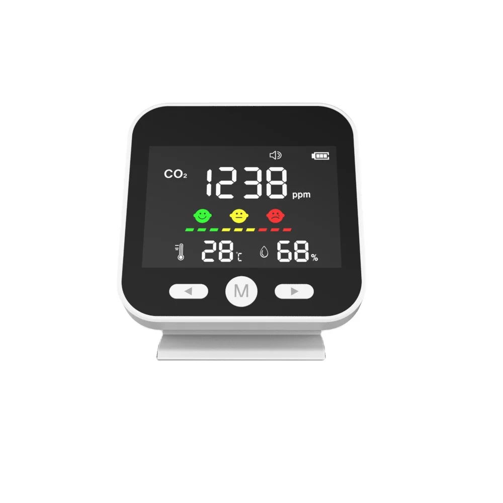 

Personal Gift DM89 Tuya WiFi Mini Carbon Dioxide Detector Automatic Data Transmission and Detection Air Quality Sensor