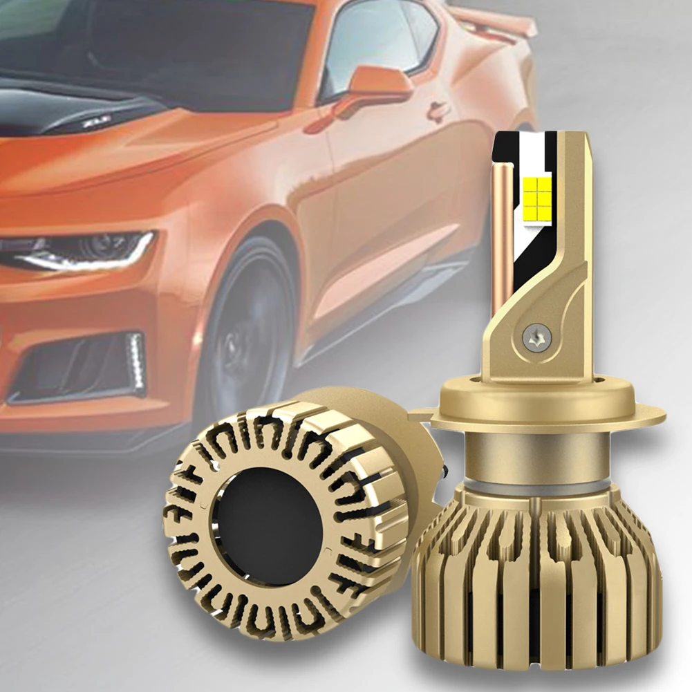 2Pcs LED Headlight Bulbs 200W 20000LM H11 Auto LED Lamp Fog Bulb IP68 Waterproof Car LED Headlight 6000K Fog Lamps