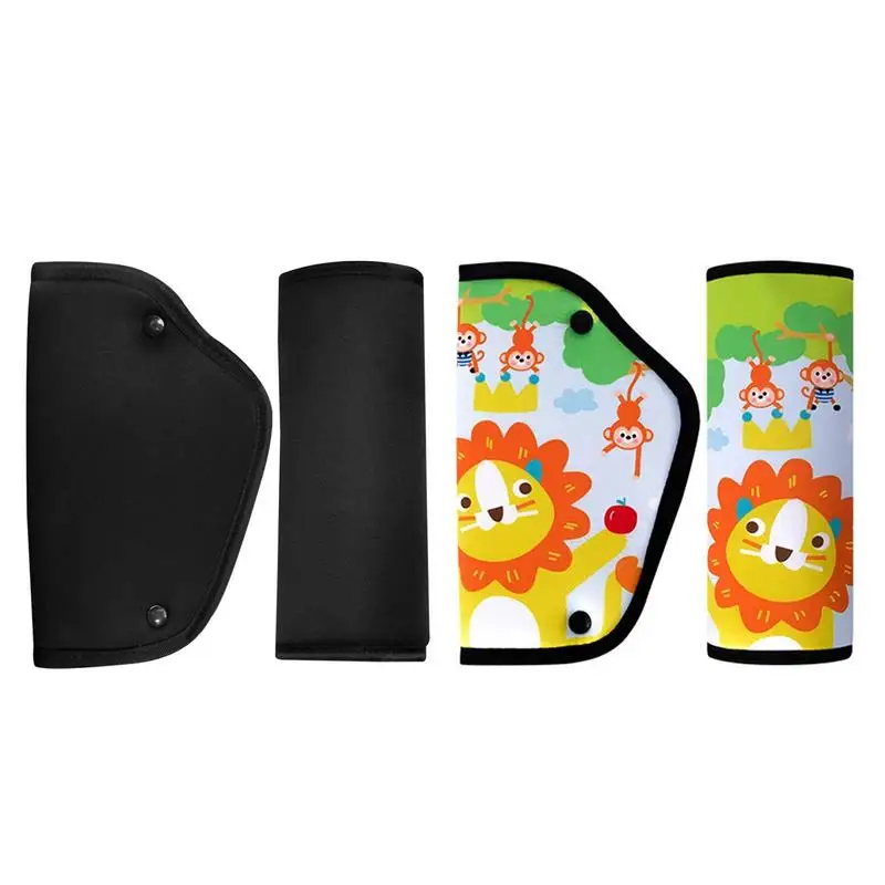 

Kid Car Safety Belts Pillows Cover Car Child Safety Shoulder Guard Anti-Strangle Neck Seat Belt Automobiles Adjust Plush Cushion