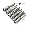 8pcs 6 Point Hex Socket H4 Hex Shank Nut Driver Screw Metric Driver Tool Drill Bit Metal PH2.0 M2.5 3.0 3.5 4.0 4.5 5.0 5.5mm 4