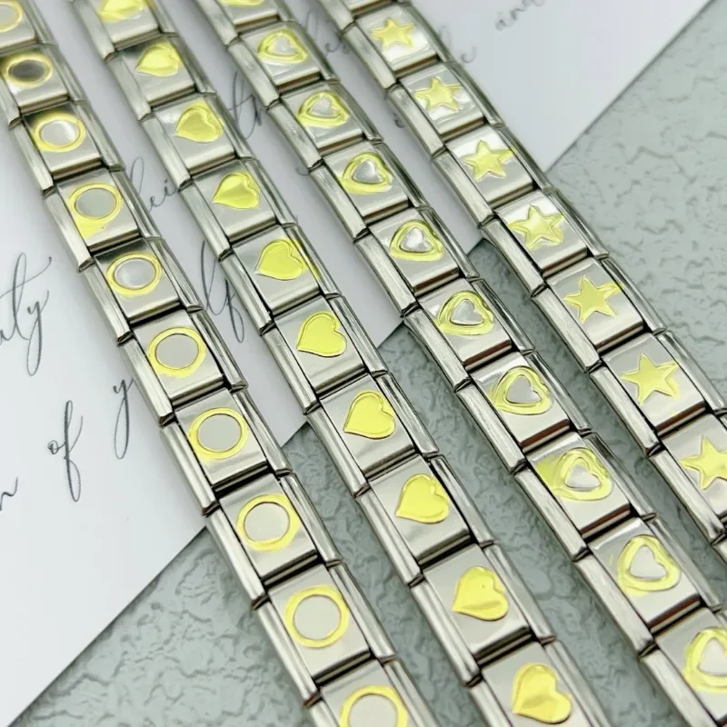 Charm Link Angelo In Acciaio Inox 9mm - Per Bracciali Italian Style, Design Cinese