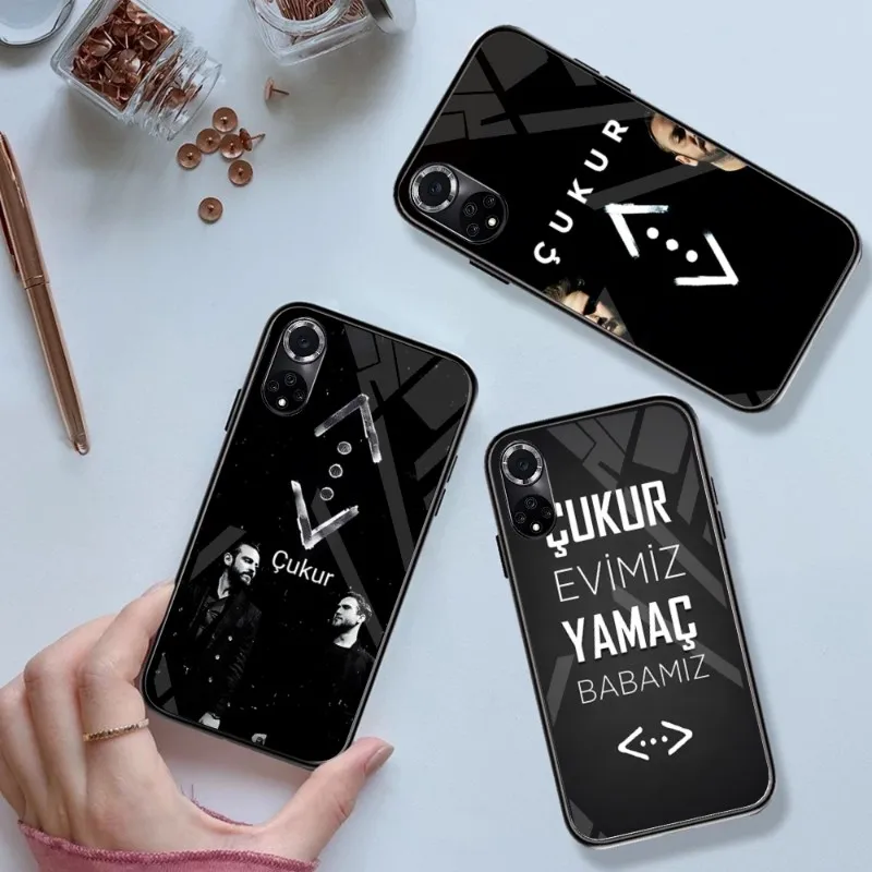 Custodia Per Telefono Cukur Serie Tv Turca In Vetro Temperato Per Huawei P 40 30 20 10 Pro Plus P50 P9 P Smart 2019 2021 P Plus Smart Z