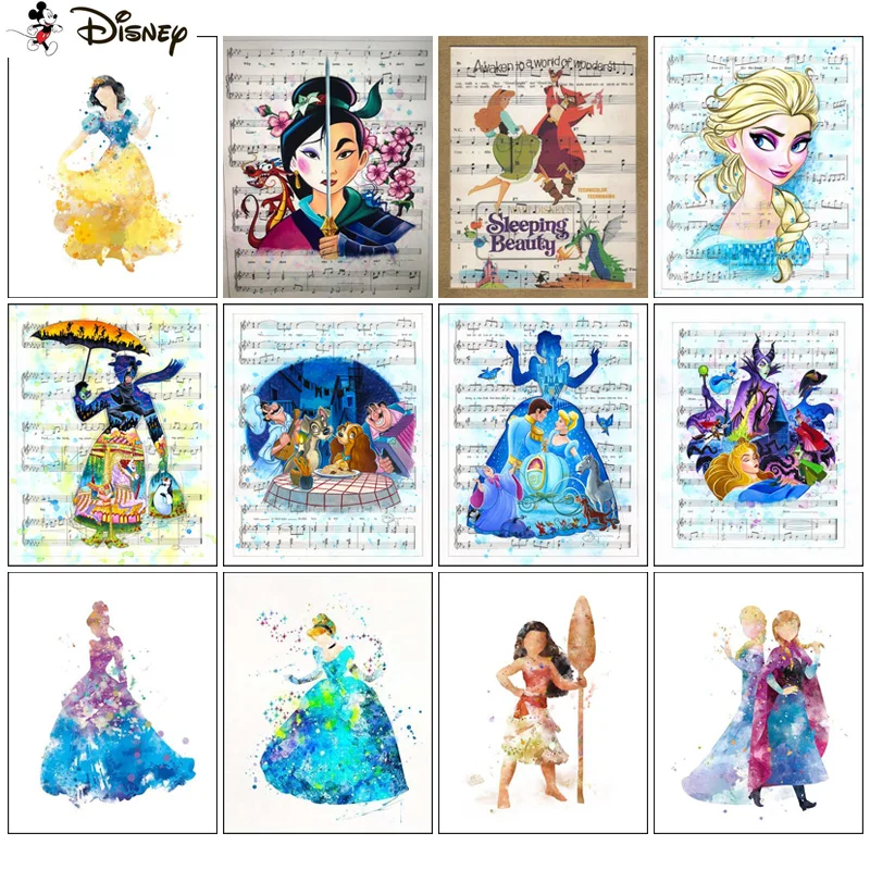 Disney Full Diamond Embroidery Cartoon winnie pooh Diamond Painting Cross  Stitch Patterns Rhinestone Unfinished Home Decor