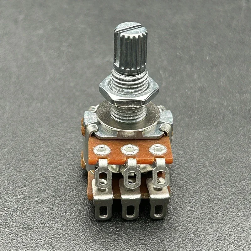 4PCS 18mm Shaft Dual Deck MN250 MN500K Blend Balance Pickups Potentiometer Guitar Parts
