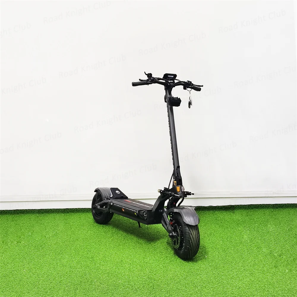 Newest TEVERUN Fighter Supreme+ 7260R V4 2500W*2 Dual Motor 72V 60Ah Battery 4inch Display 4Pistons Brake 13inch