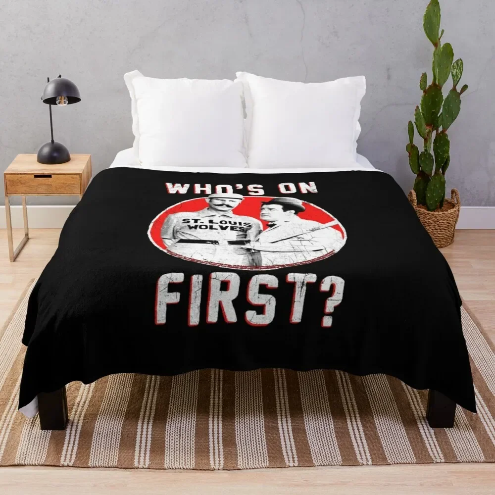 

ABBOTT AND COSTELLO FIRST Throw Blanket Decoratives Sofa Luxury Throw Blankets