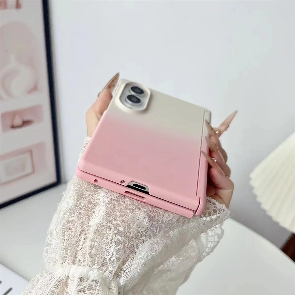 Luxury Matte Gradient Colorful Protection Case