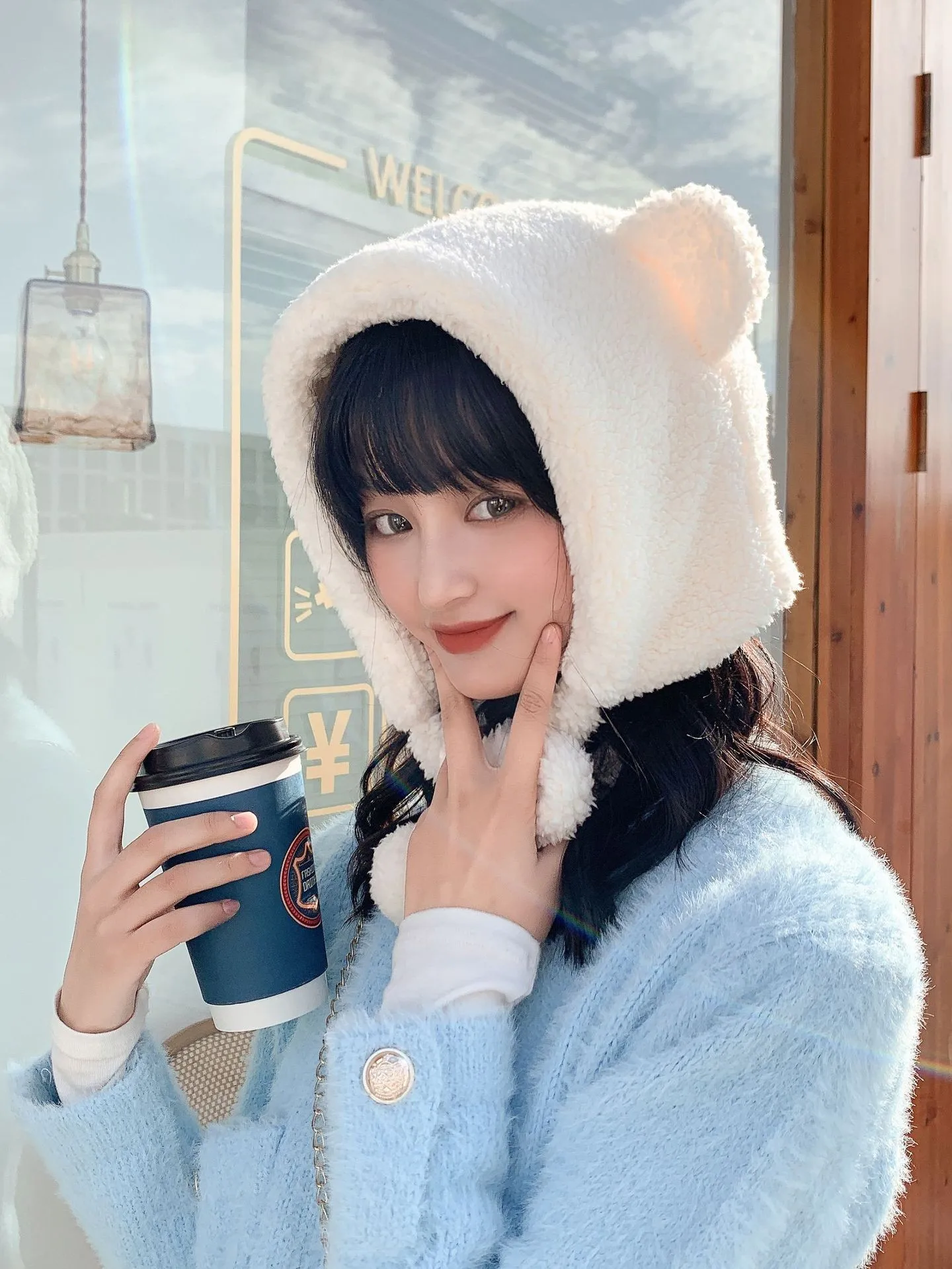 ☆AEAE ☆EARFLAP BEANIE