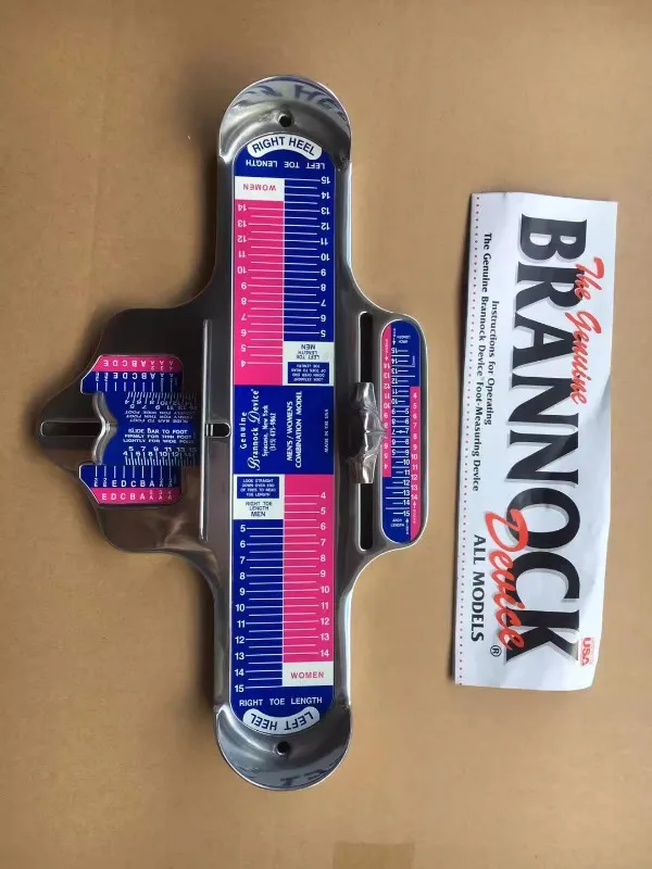 BRANNOCK foot measuring device for adults