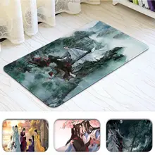 

Mo dao zu shi Printed Flannel Floor Mat Bathroom Decor Carpet Non-Slip For Living Room Kitchen welcome Doormat