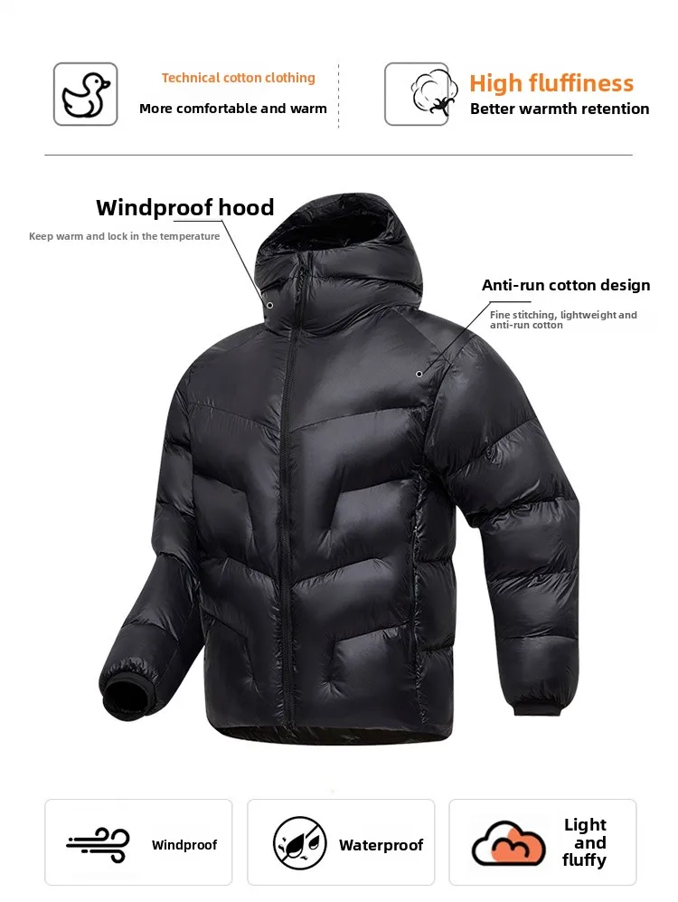 COMXZ Winter Down Jacket Side View