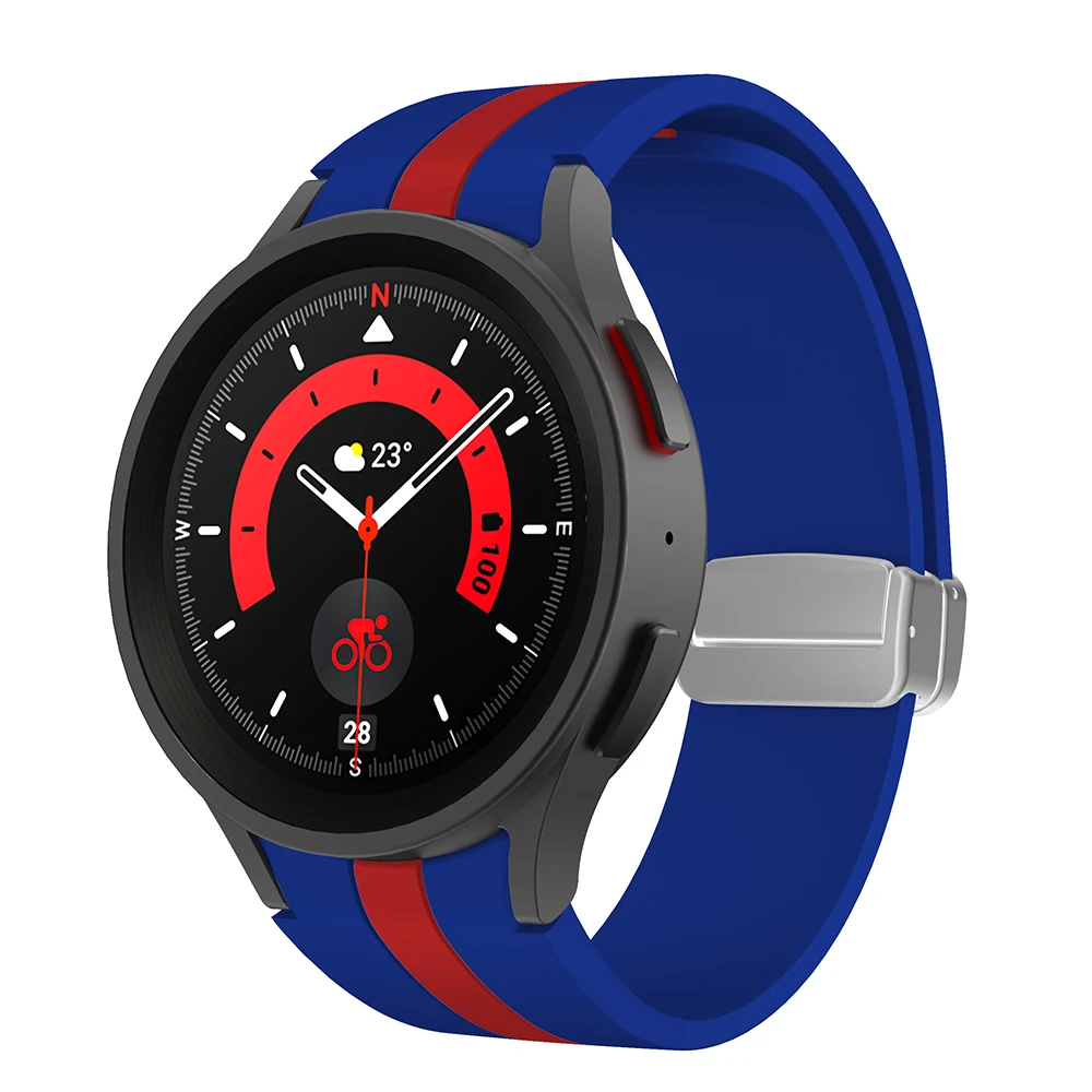 Magnetic Buckle Silicone Strap