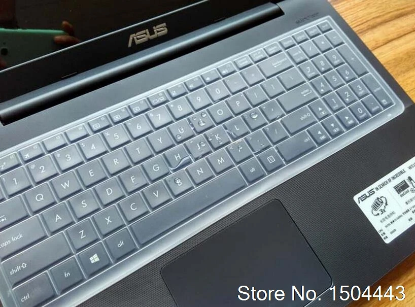 15 15.6 Pollici Del Computer Portatile Della Tastiera Del Silicone Di Protezione Della Copertura Della Tastiera Per Asus R557L R510L Y581L Y581C Fx-Pl