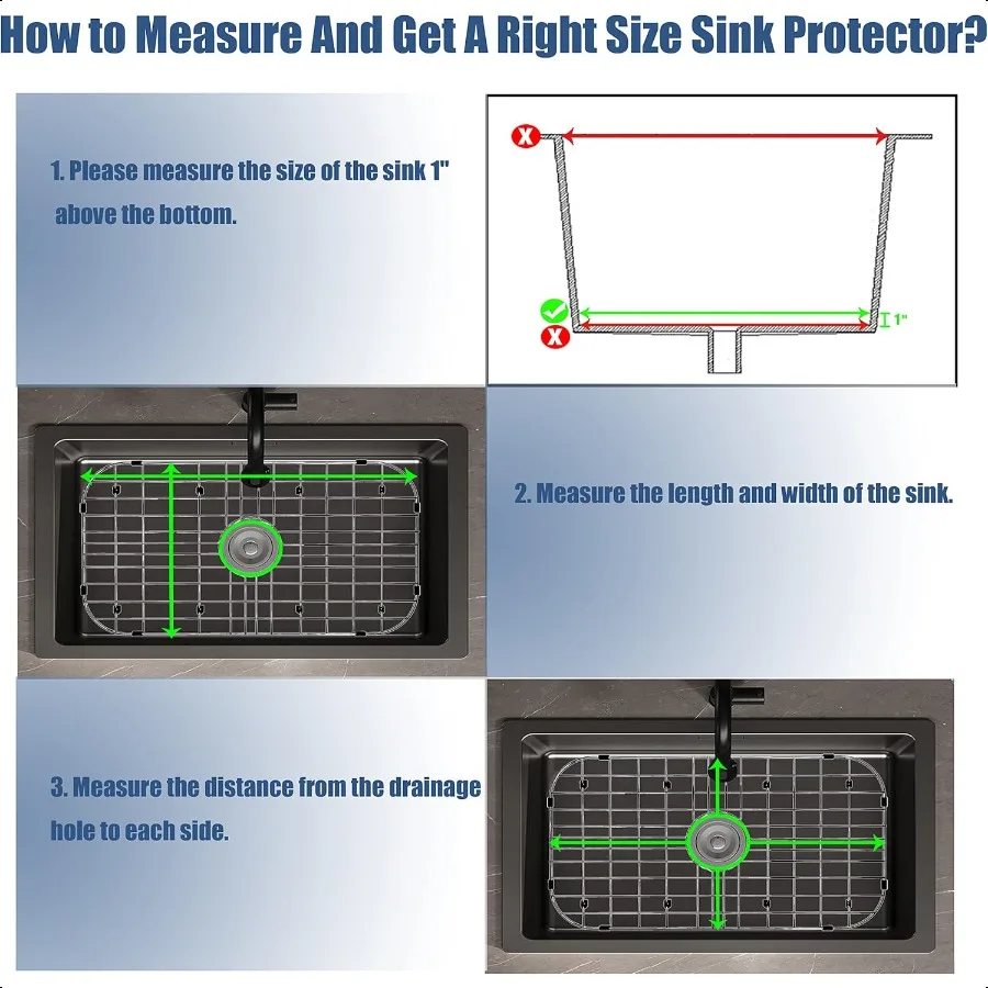 キッチンシンクグリッド 26 x 14 シンクプロテクター キッチンシンク用