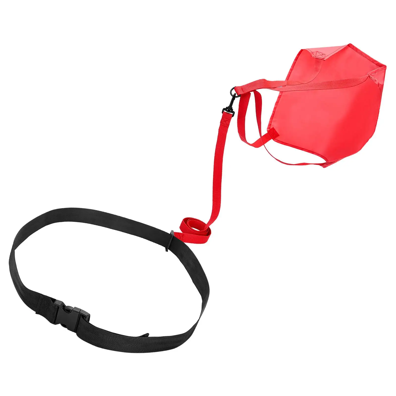 

Swim Parachute Trainer Aids Swimming Resistance Belt with Drag for Adults