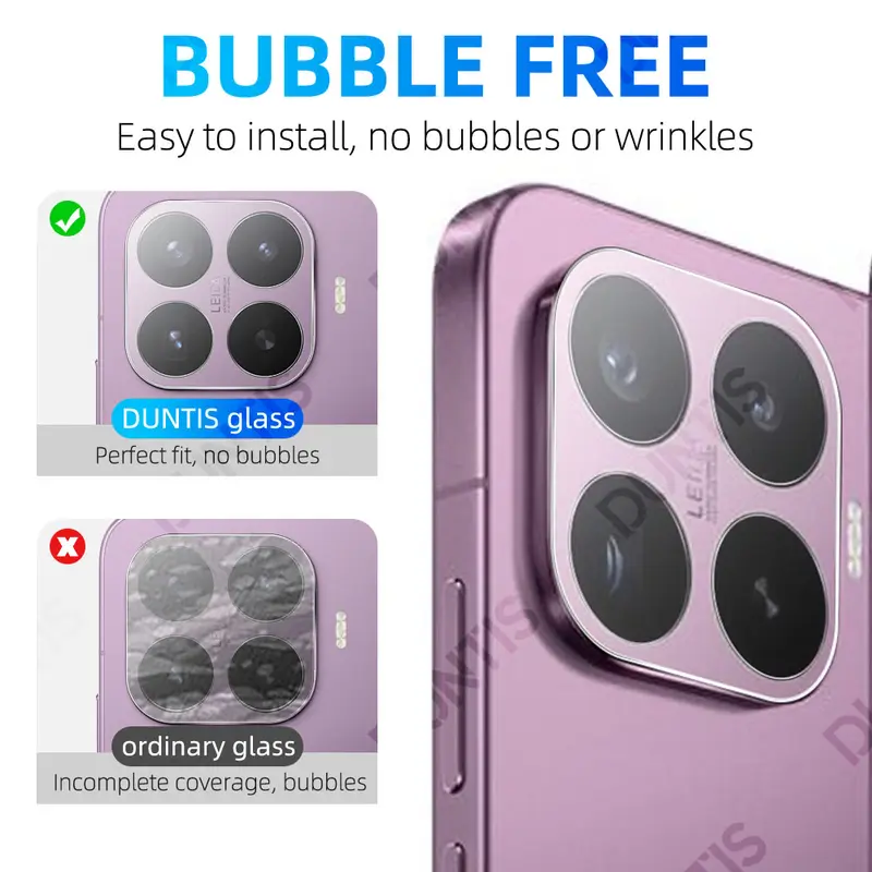 9H Tempered Glass for Xiaomi 17T / 17T Pro 2.5D Screen Protector & HD Back Camera Lens Film Anti-Scratch Protective Accessories - Image 4
