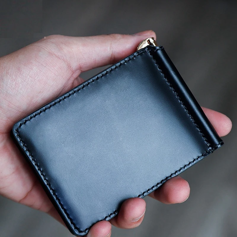 ABNL Spring Money Clip, Strip Ultra-Thin Wallet Wallet, DIY Leather Craft Cash Clip Accessories