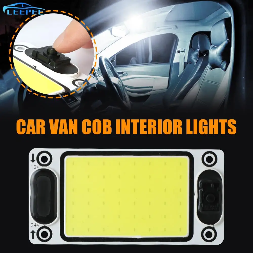 Car Reading Lights 48 LED High Brightness Cabin Roof Panel Light