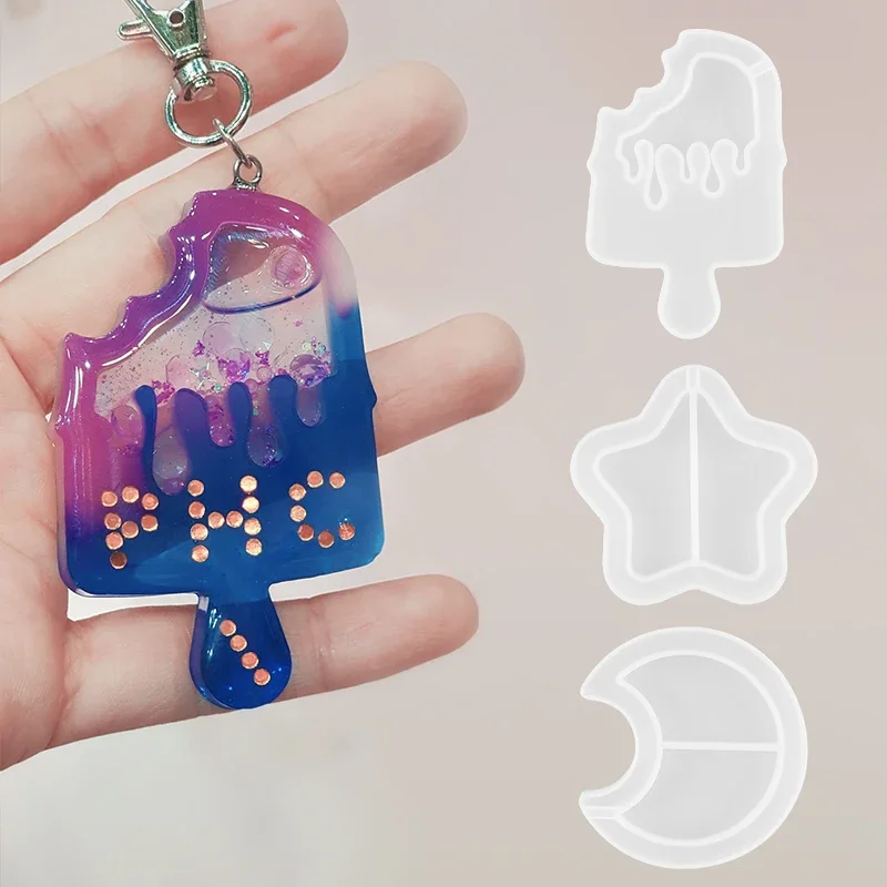 UV Pendant Silicone Molds Epoxy Resin Jewelry Mold Kawaii