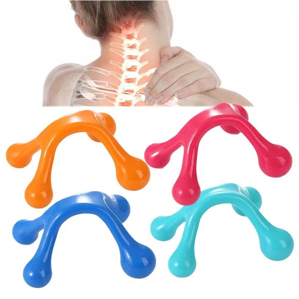 

Handheld Arch Body Massager Tool Pain Relief Back Stick Relax Health Balance Handheld Full Body 4 Legged Acupressure