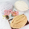 2Pcs Knitting Chunky Yarns Crochet line for Blanket Cushion mat Chenille extra Thick thread Soft Warm Crocheting Yarn Scarf 4
