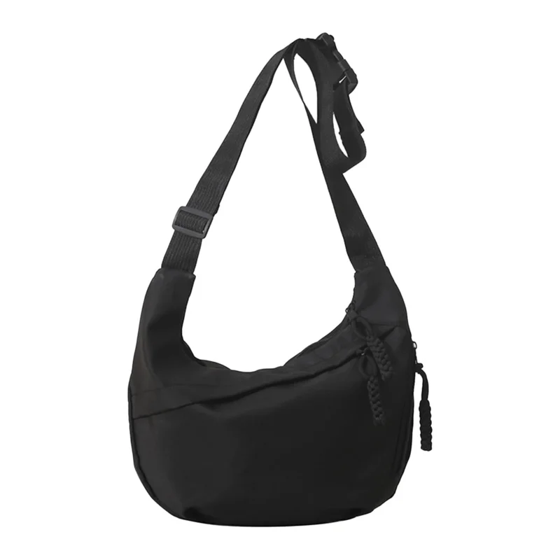 ショルダーバッグ・ポシェット ANEDIT Daily Nylon Hobo BagBlack AN24SA9004BK Designer fashion, Seoul-fully created | W Concept