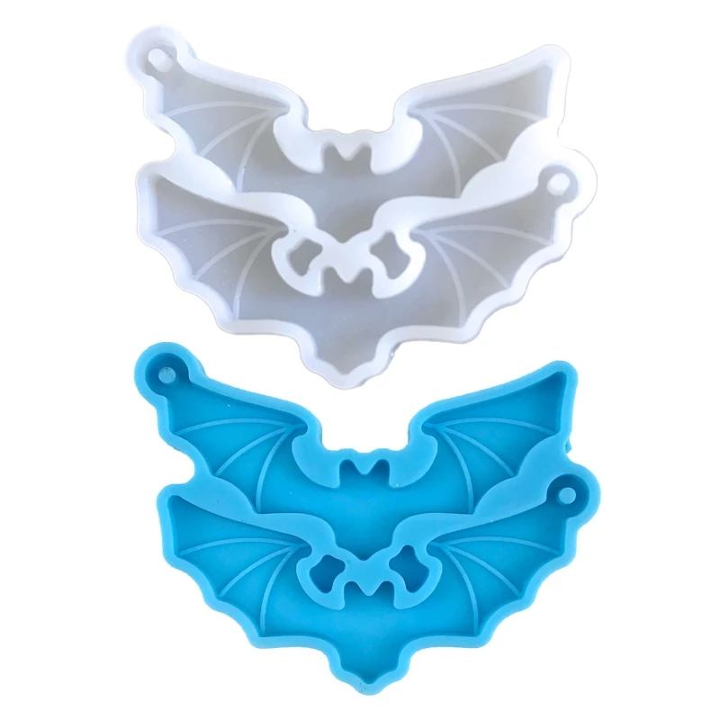 

Earrings Pendant Jewelry Mold Pendant Decoration Halloween Bat Mirror Mold 97QE