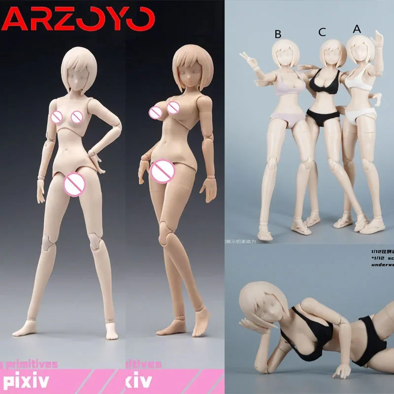 86TOYS T86-ST 1/12 Scale Female Super Flexible Joint Body