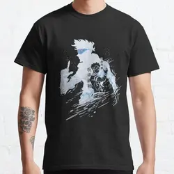 Men's Vintage Anime Graphic T - Shirt - Gojo Satoru Manga Design, 100% Cotton, Funny Short Sleeve Tee Gift - XXXL (Sukuna And Gojo)