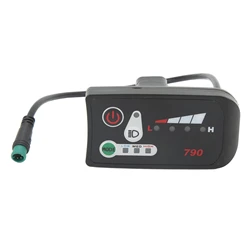 Electric Bike LED Display Control Panel - Easy Installation and Lightweight for Enhanced Riding Experience (36V)