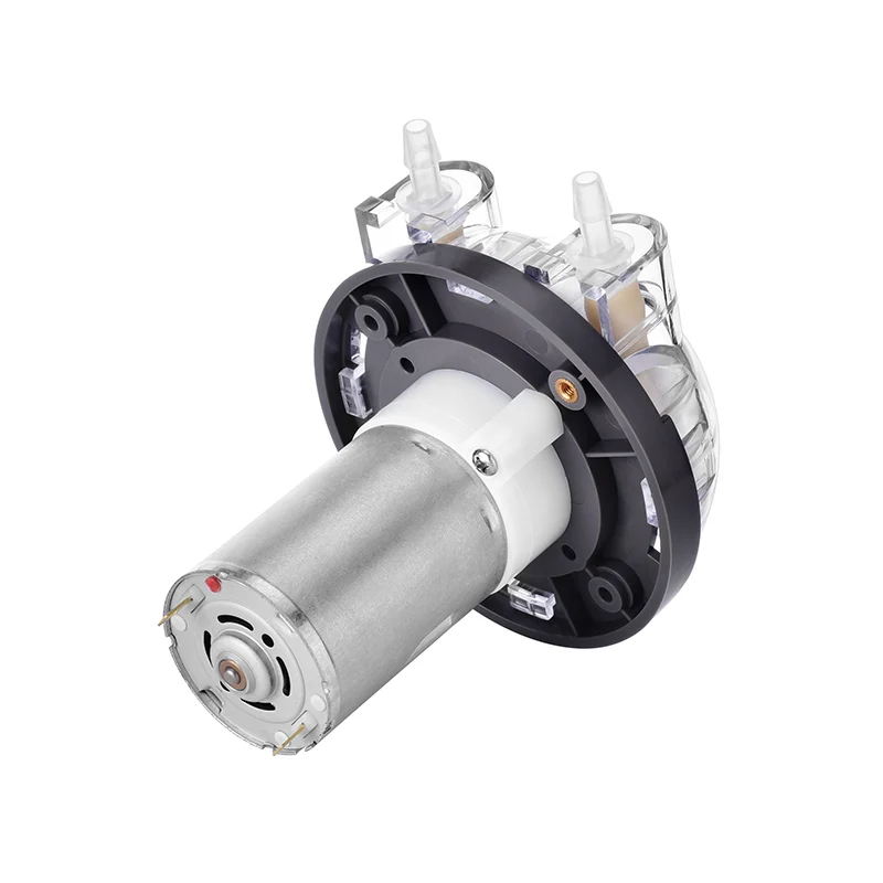 PENGPU 500mLPM 12V 24V Small Mini Micro Peristaltic Pump BPT Tube For Food Grade Water Liquid Dosing Pumps