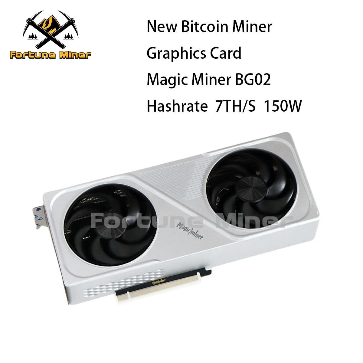 포춘 마이너 매직 마이너 BG02 그래픽 카드 채굴기 솔로 럭키 마이너 7Th/s 150W 데스크탑 PC BTC 비트코인 마이너 홈  오피스 - AliExpress