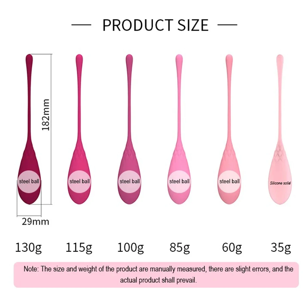 Pelvic Floor Muscle Trainer - Pelvic Floor Tightening and Strengthen Bladder Control - Weighted Exercisers for Women Kegel ball 4