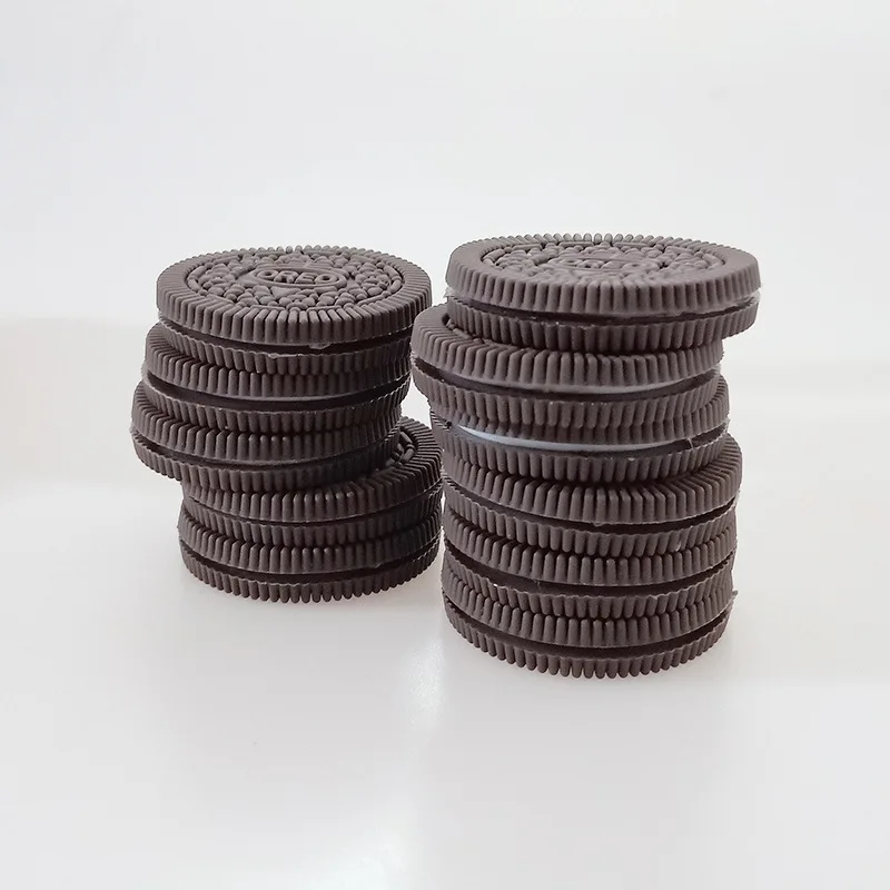 Simulation Oreo Cookies Fake Cake Artificial Food Model Children Photography Prop Bakery Decoration Wedding Party Home Decor food photography props food model