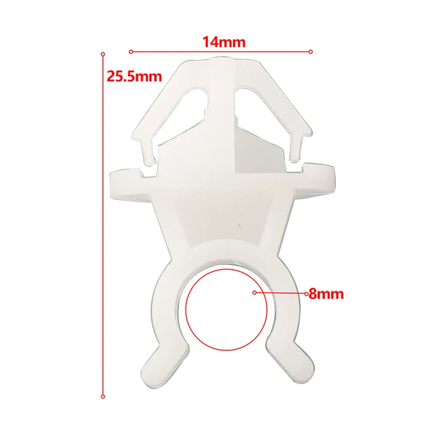 3PCS Car Fastener Hood Bonnet Prop Rod Support Clip Hood Support Rod Retainer For Honda For Accord Odyssey Prelude 91503-SS0-003 5