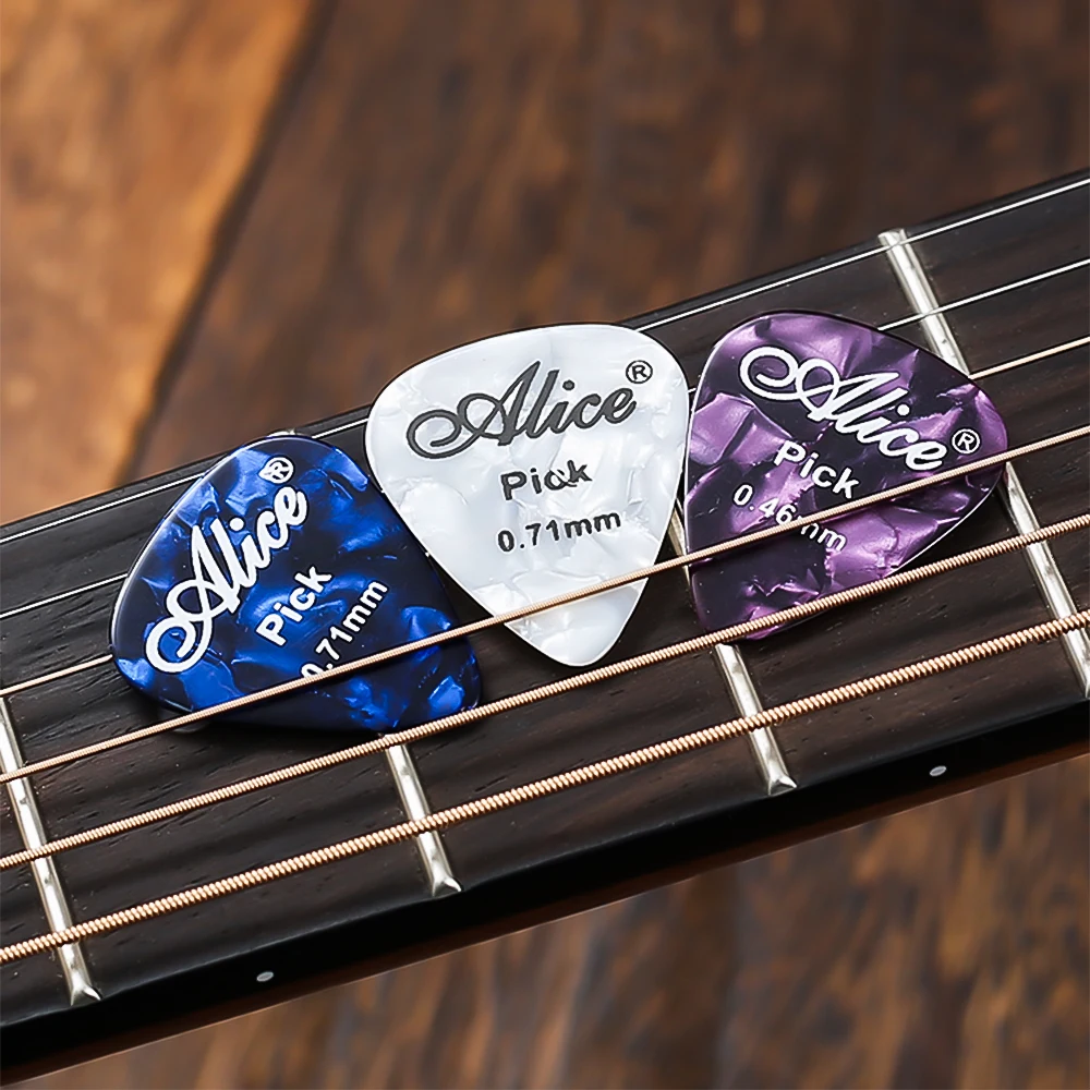 アリスタブロイドギターピック,6/12ピース,0.46/0.71/0.81/0.96mm