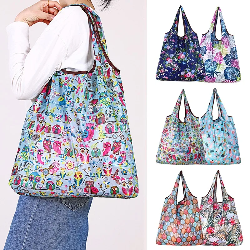 Shopper-Bag-Foldable-Portable-Eco-Bag-Handbag-Large-Capacity-Women ...