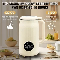 Automatique, 1200ML, extracteur de jus multifonctionnel, prêt à l'emploi, lait d'amande, grains de café, jus, appareil de cuisine, cadeau idéal 5
