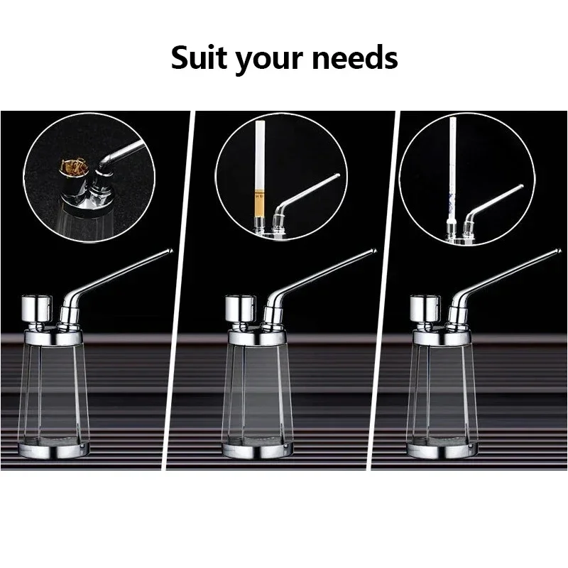 Tobacco Smoking Accessories Herb Smoking Pipe Smoking Pipe Hookah Water Pipe New Bottle Water Pipe Portable Mini Hookah Shisha Tobacco Smoking Pipes Gift of Health Metal Tube Filter Hookah Filtration