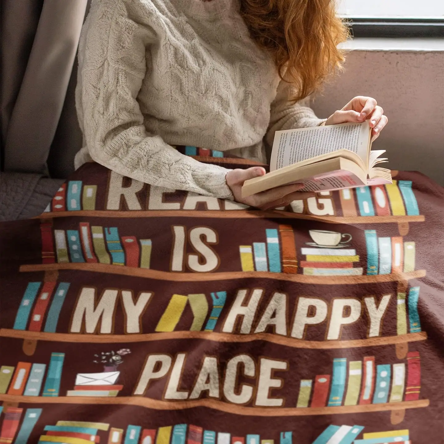 Book Lovers Gifts Blanket Amantes del libro Mantas Throw Book Club for Reading Lover Bookish Literary Gift Ideas Bookworm Gifts 2