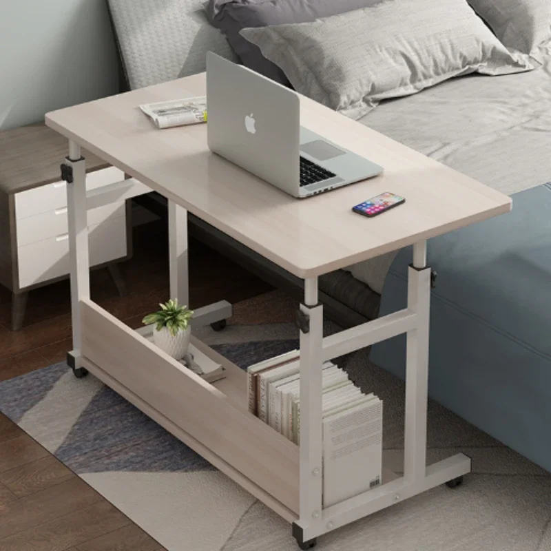 Portable computer desktop table, household lifting small table, bedroom, minimalist bedside table, minimalist student
