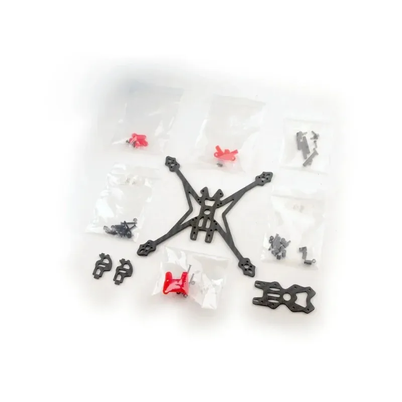 Sada karbonového rámu 3.5" pro FPV dron HappyModel Crux35