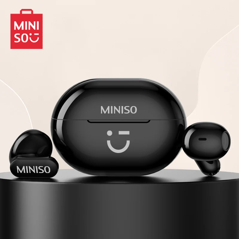 

Miniso M08 Bluetooth Earphones TWS Wireless Gaming Low Latency Headset Music HiFi Sound Stereo Headphones Touch Control Earbuds