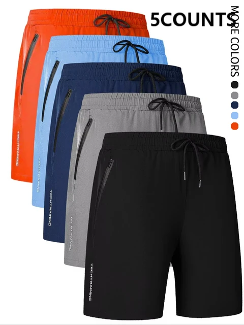 Men's Five-Piece Shorts, Sports, Fitness, Swimming, with Zipper Pockets, Quick-Drying, Casual, Breathable, Drawstring Shorts, Suitable for Summer Outdoor Sports, Fitness Training, Home Leisure, Beach Vacation 2 Men's Five-Piece Shorts, Sports, Fitness, Swimming, with Zipper Pockets, Quick-Drying, Casual, Breathable, Drawstring Shorts, Suitable for Summer Outdoor Sports, Fitness Training, Home Leisure, Beach Vacation 2