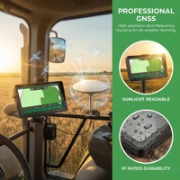 Navigateur GPS pour tracteur de 7 pouces pour l'agriculture, Navigateur agricole GNSS haute précision pour l'agriculture de précision – Guidage GPS 4