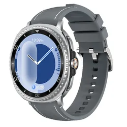 Cinturino in silicone premium e pelle - Bracciale morbido e confortevole per smartwatch