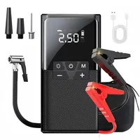 5 in 1 Portable 8000mAh 2000A Battery Jump Starter with 150PSI Air Compressor Battery Booster Pack with Tire Inflator